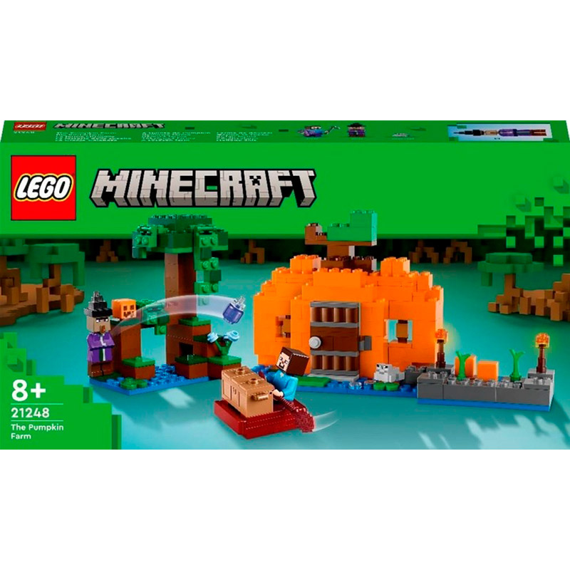 Конструктор LEGO Minecraft Гарбузова ферма (21248)