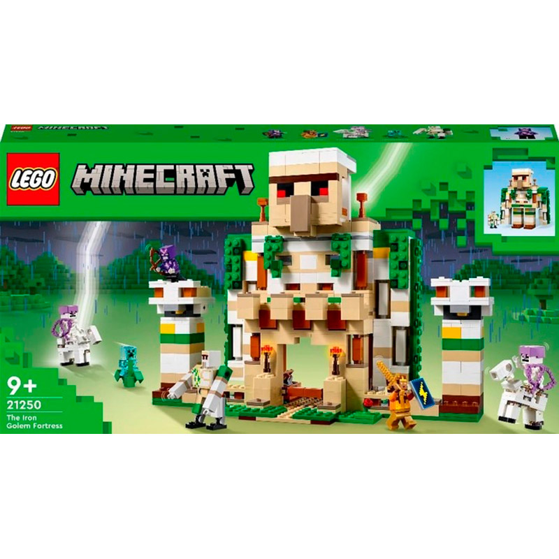 Конструктор LEGO Minecraft Фортеця Залізний голем (21250)