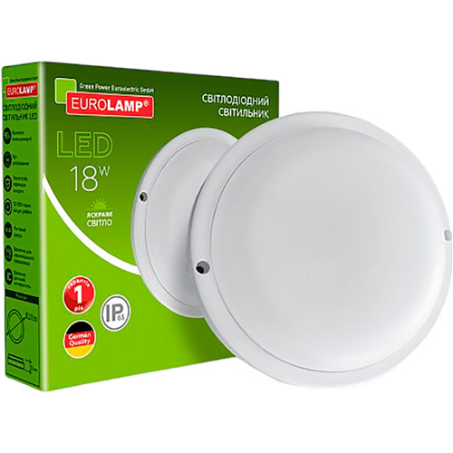 Світильник EUROLAMP LED ЖКГ G2 18W 5000K 20 (LED-NLR-18/50(G2))