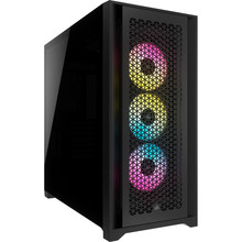 Корпус CORSAIR iCUE 5000D RGB AirFlow Tempered Glass Black (CC-9011242-WW)