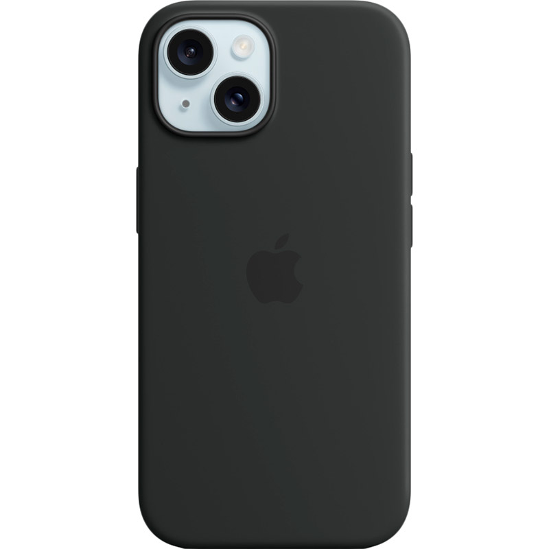 Чехол APPLE для iPhone 15 Silicone Case with MagSafe Black (MT0J3ZM/A) Чехол APPLE для iPhone 15 Silicone Case with MagSafe Black (MT0J3ZM/A)