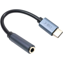 Адаптер CABLETIME USB Type-C M - AUX 3.5 мм F (CA913725)