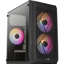 Корпус AEROCOOL CS-107-A-BK-v2 500W (ACCX-PC14000.11) Black