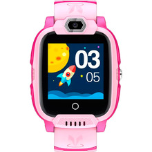 Смарт-годинник CANYON Jondy KW-44 Kids 4G Camera GPS WiFi Music Pink (CNE-KW44PP)