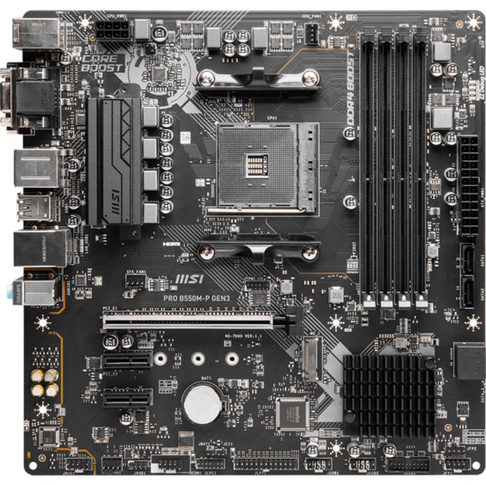 Материнська плата MSI PRO B550M-P GEN3
