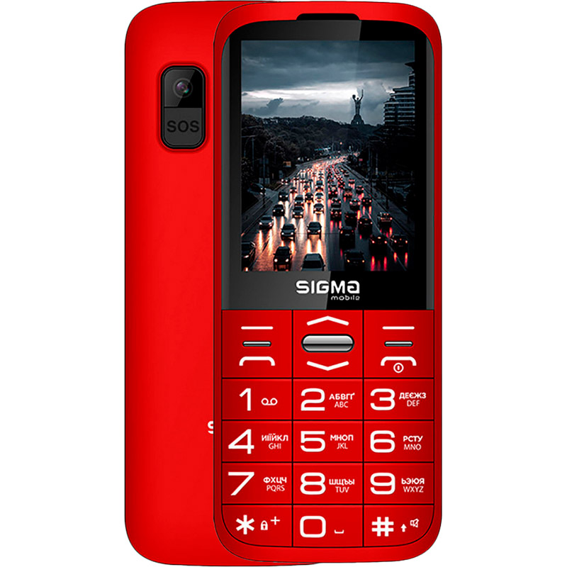 Мобильный телефон SIGMA Comfort 50 Grace Type-C Red Мобильный телефон SIGMA Comfort 50 Grace Type-C Red