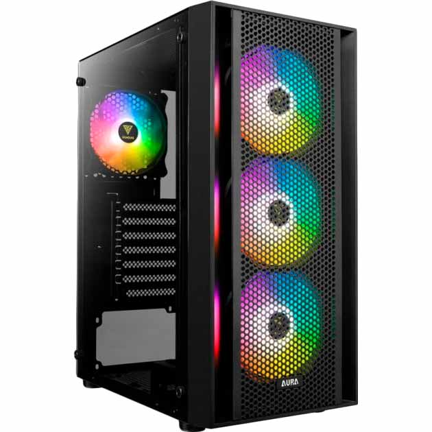 Корпус Gamdias Aura GC2 Black (4712960137134) Призначення для настільного комп'ютера