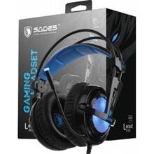 Гарнитура SADES SA-904 Lokust Plus Black RGB (sa904bku)
