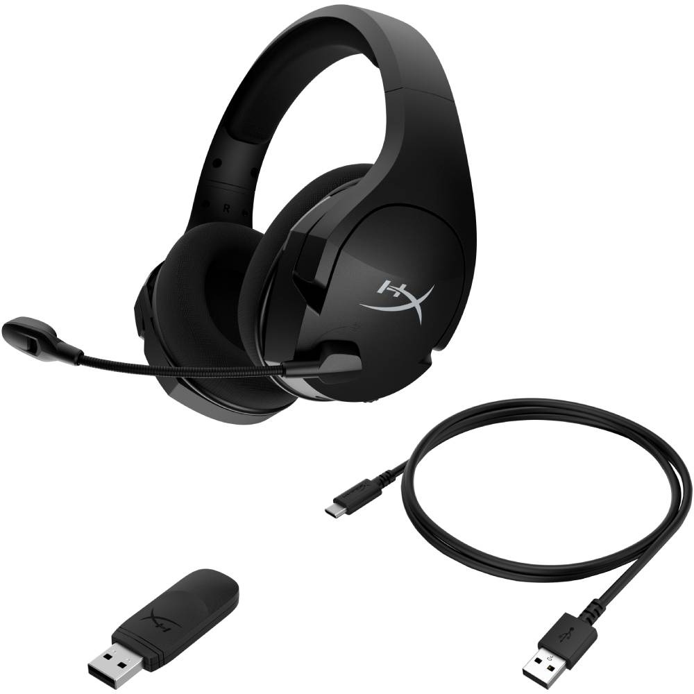 Замовити Гарнітура HyperX Cloud Stinger Core Wireless DTS Black (HHSS1C-BA-BK/G)