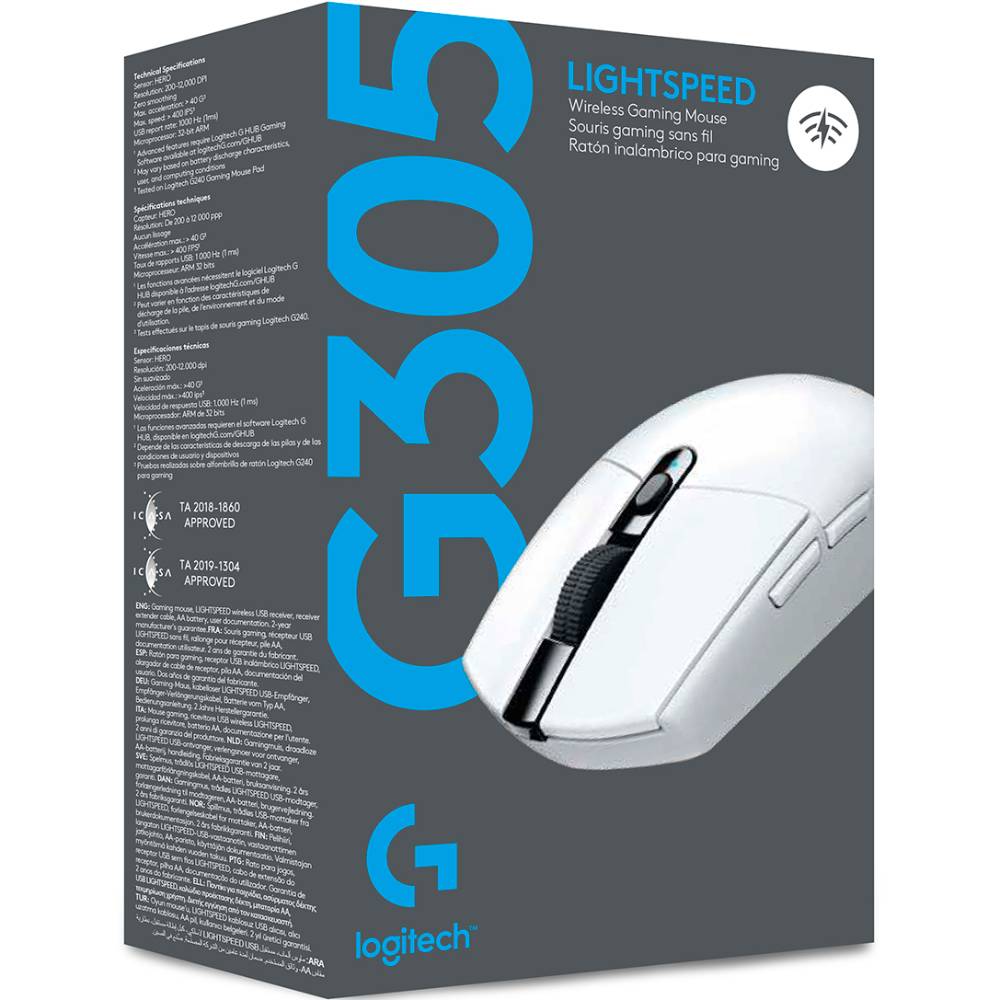 В интернет магазине Мышь LOGITECH G305 LIGHTSPEED WHITE (L910-005291)