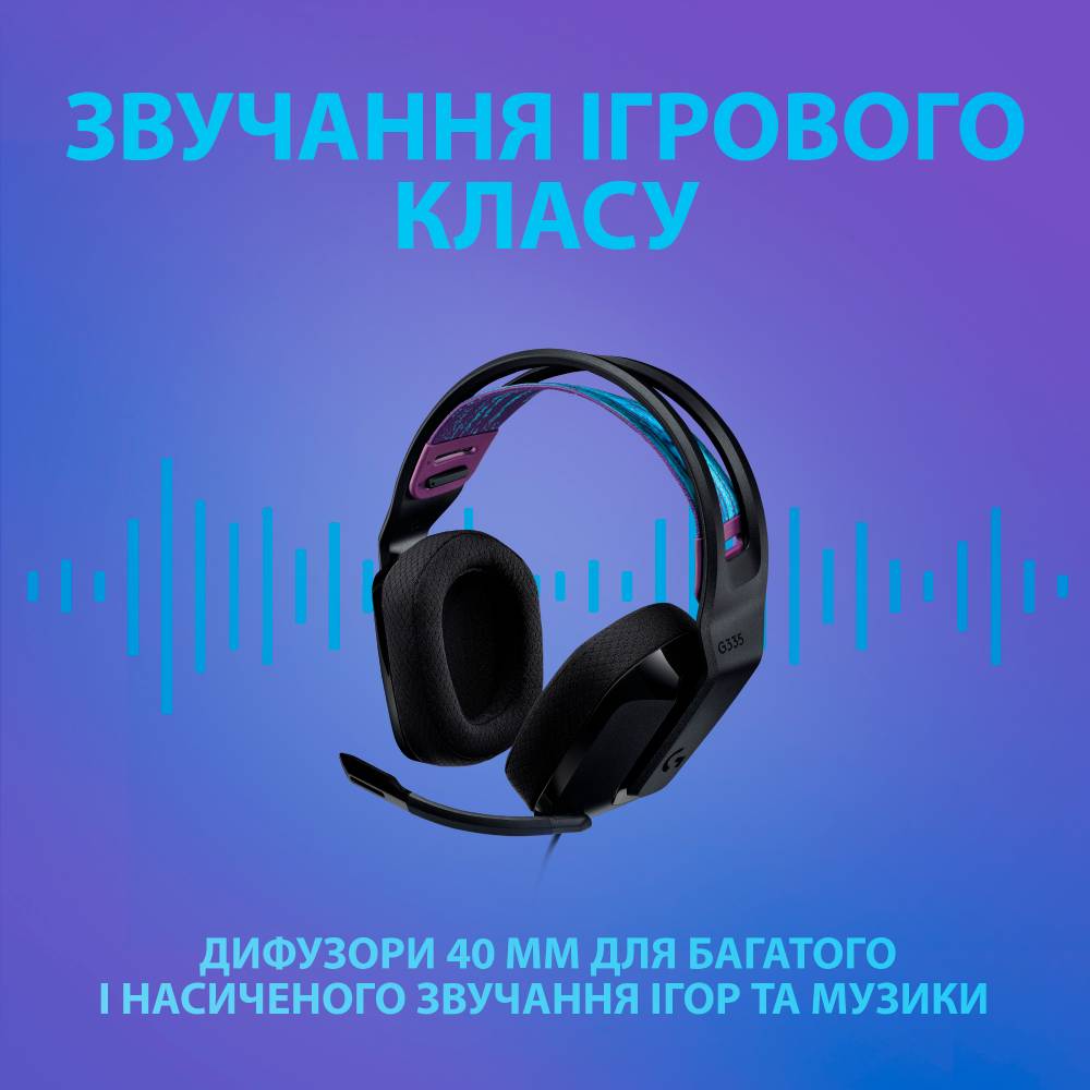 Внешний вид Гарнитура LOGITECH G335 BLACK (981-000978)