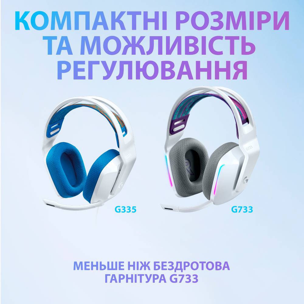 Покупка Гарнитура Logitech G335 Wired Gaming White (981-001018)