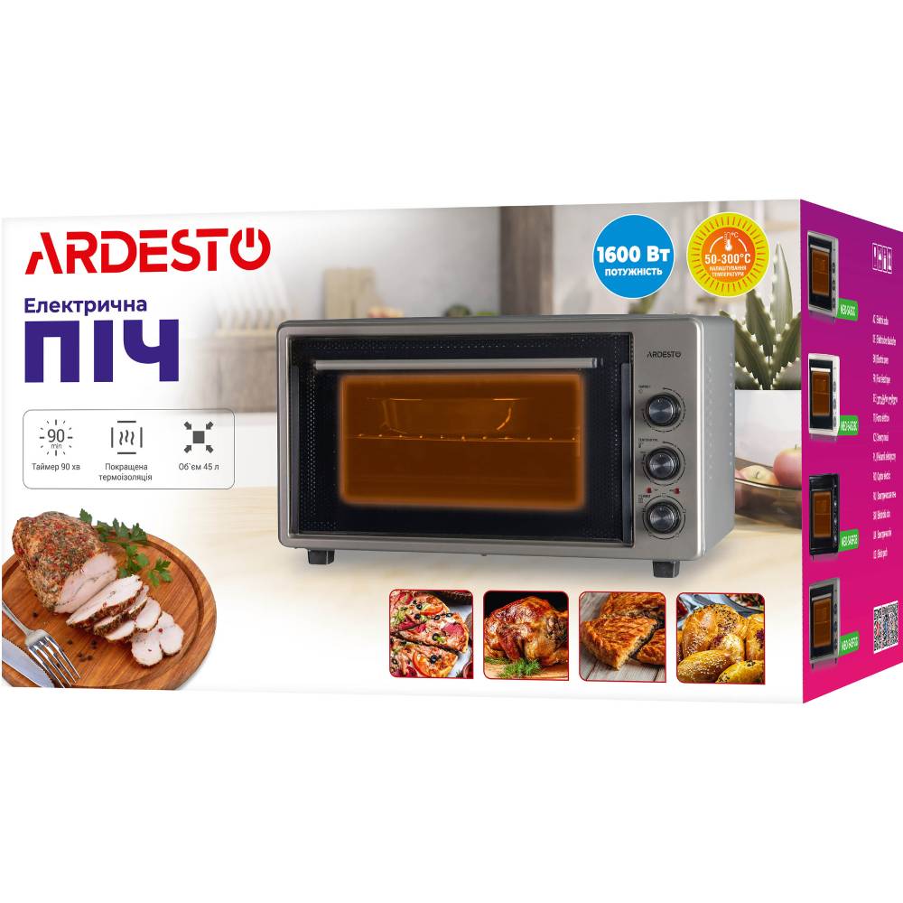 Изображение Электропечь ARDESTO MEO-S45FGB