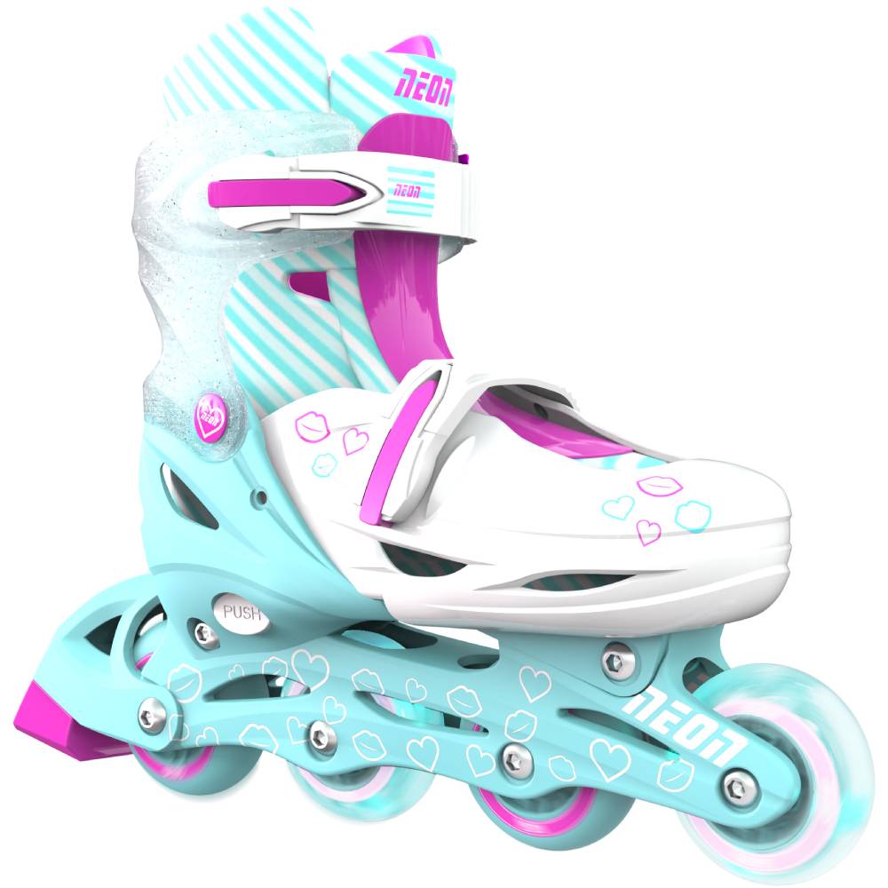 Ролики NEON COMBO SKATES Turquoise (NT09T4)