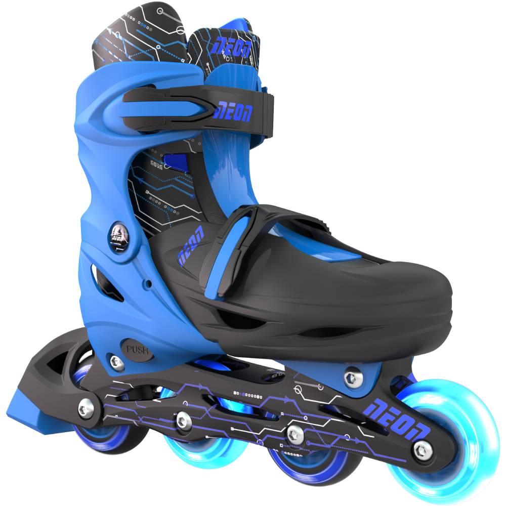 Ролики NEON Combo Skates Blue  (NT09B4)