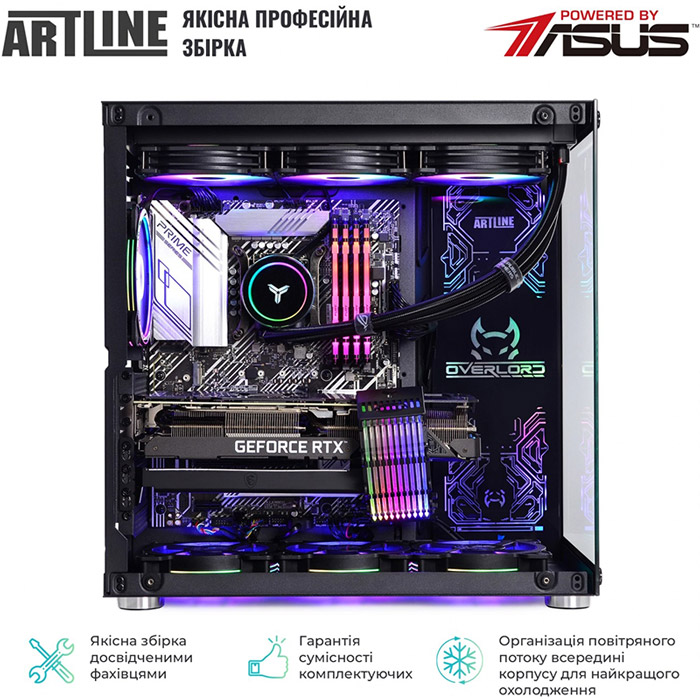 Изображение Компьютер ARTLINE Gaming X96v62