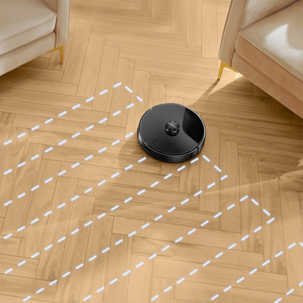 Покупка Робот-пылесос LYDSTO Sweeping and Mopping Robot R1 Black (YM-R1DB03)