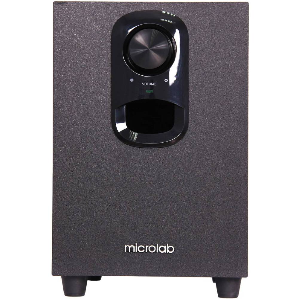 Колонки MICROLAB M-108 black Тип акустики 2.1