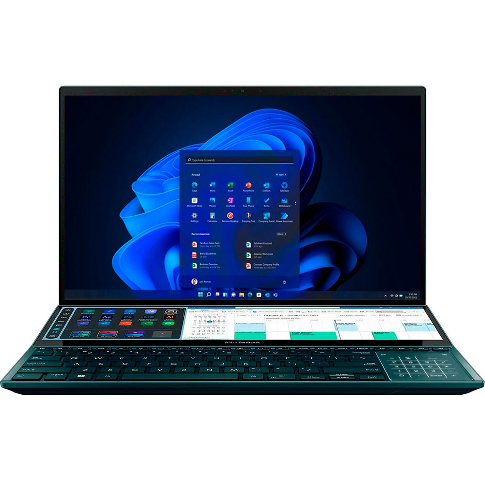 Ноутбук Asus Zenbook Pro Duo 15 OLED UX582ZW-H2037X Celestial Blue (90NB0Z21-M002V0)