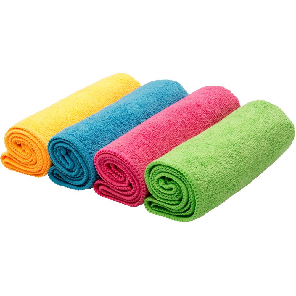 Салфетки VILEDA Microfibre Color 4 шт (4023103192577) Тип салфетки