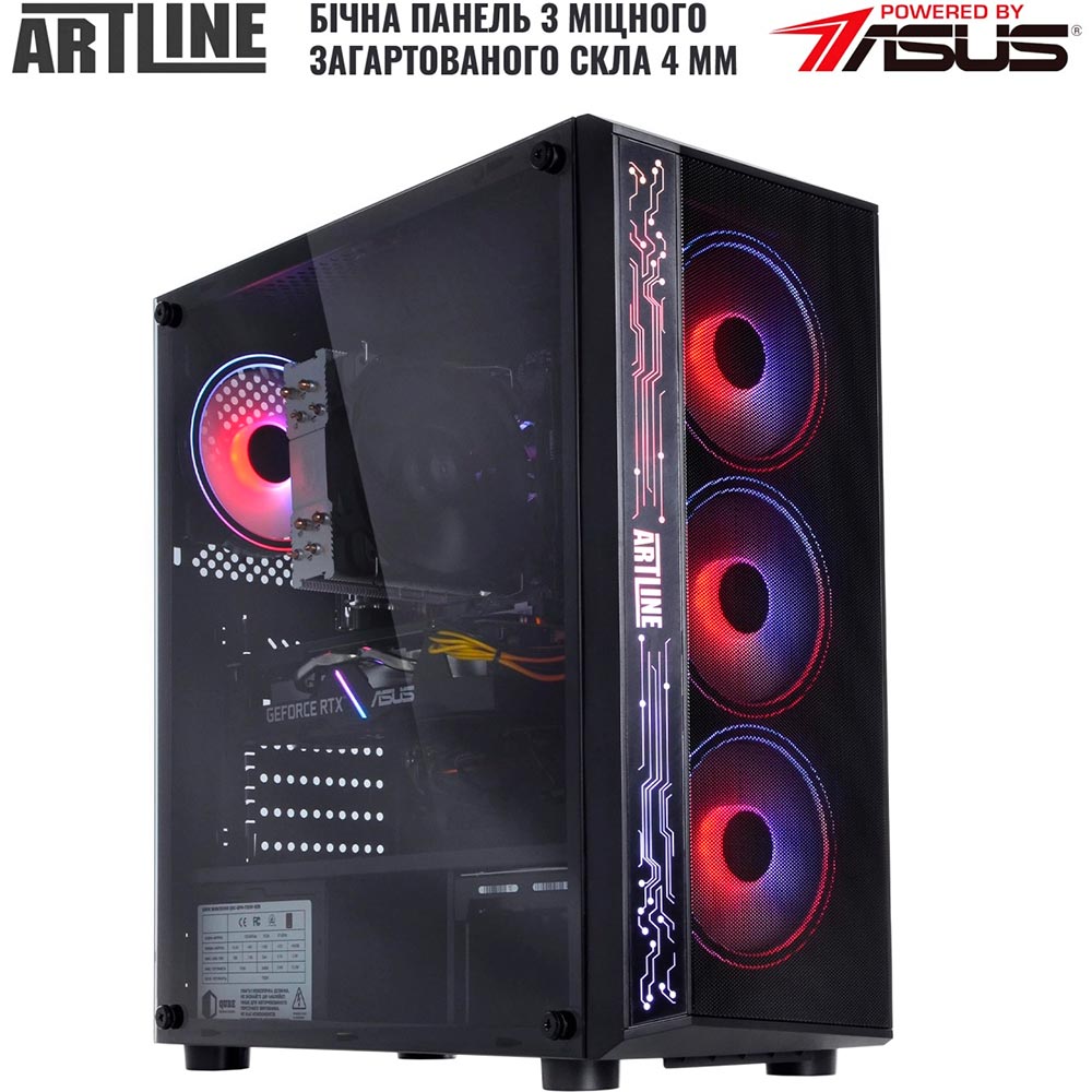 Зовнішній вигляд Комп'ютер ARTLINE Gaming X55v42Win