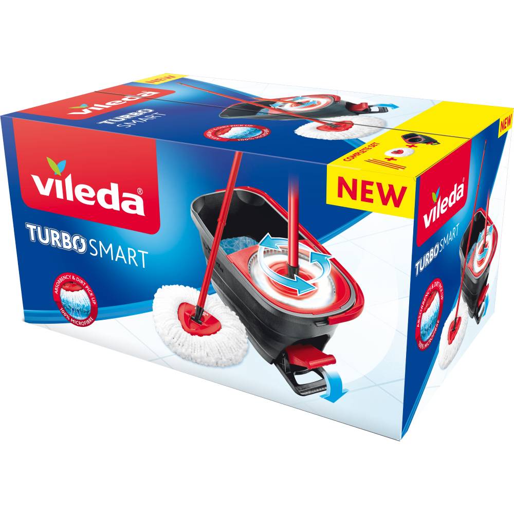 Набор VILEDA Vileda Smart Turbo Mop & Bucket (4023103208476) Тип набор