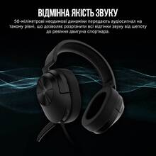Гарнітура Corsair HS55 Stereo Headset Carbon (CA-9011260-EU)