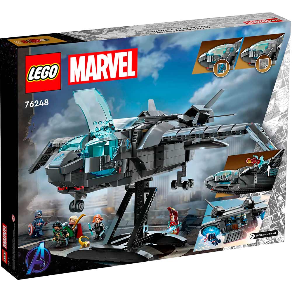 В Украине Конструктор LEGO Super Heroes Квинджет Мстителей 795 деталей (76248)