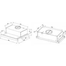 Витяжка JANTAR TLT 650 LED 60 WH