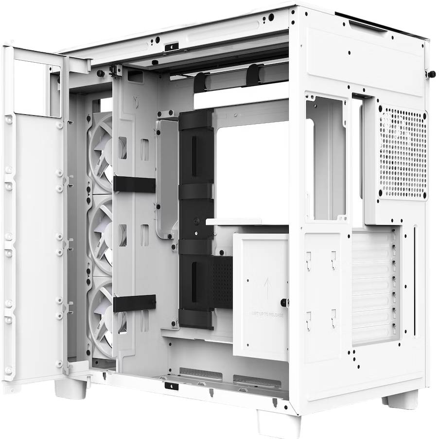 Корпус NZXT H9 Elite Edition ATX Mid Tower White (CM-H91EW-01) Размер материнской платы (макс.) ATX