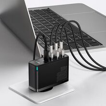 Сетевое зарядное устройство BASEUS CCGAN2P-L01 100W GaN Black (CCGAN2P-L01)