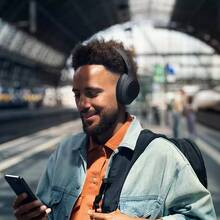 Гарнітура PHILIPS TAH8506 Over-ear ANC Hi-Res Wireless Mic Black (TAH8506BK/00)