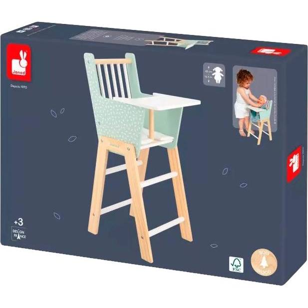 Изображение Стул для куклы JANOD Мятный (J05901)