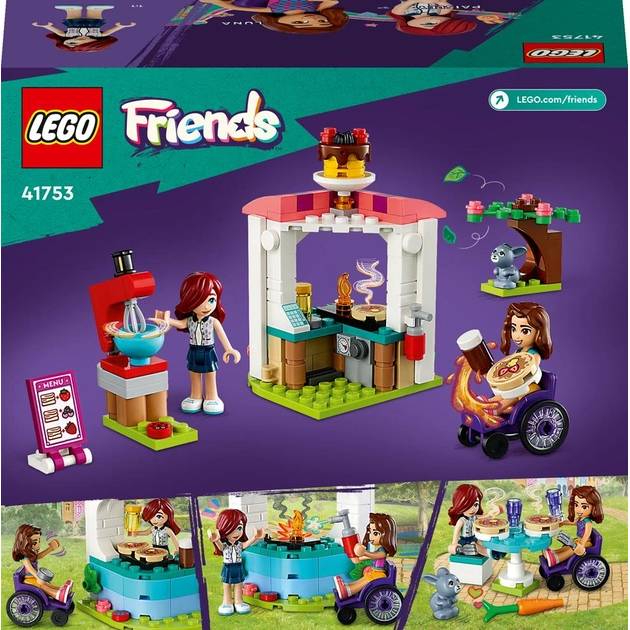 Изображение Конструктор LEGO Friends Блинный магазин 157 деталей (41753)