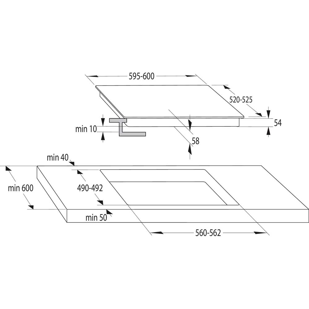 Зображення Варильна поверхня HISENSE HI6401BSC (BI6DD-B0)