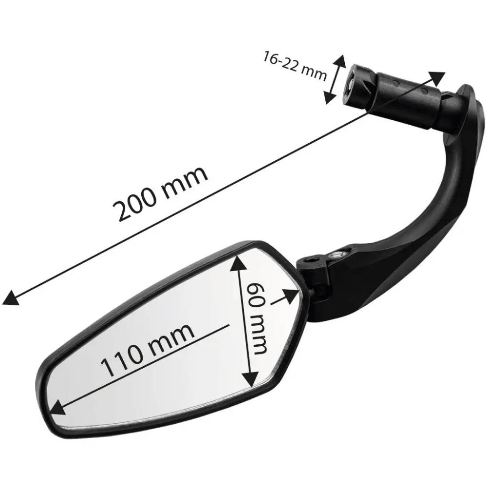 Зображення Дзеркало велосипедне NEO TOOLS із кронштейном (91-011)