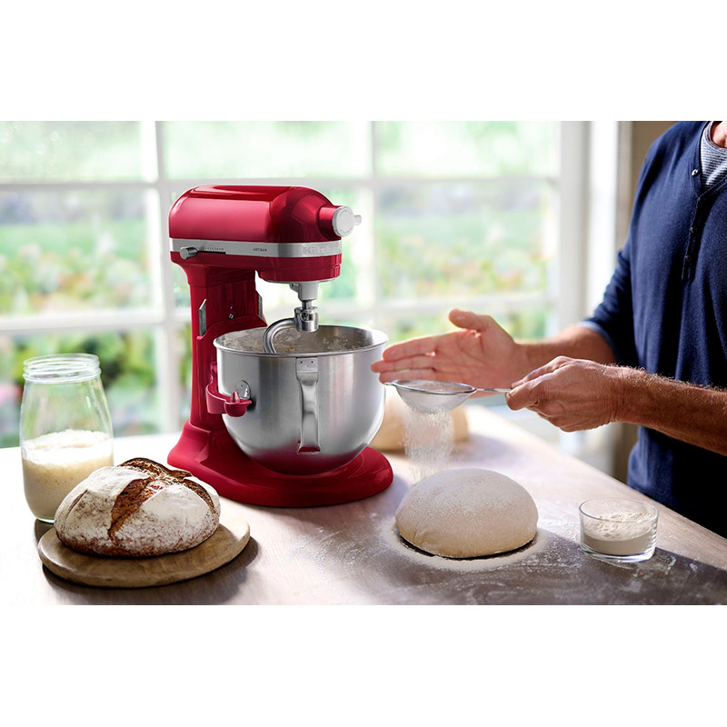 Фото 16 Кухонна машина KITCHENAID Artisan 6.6 л Red (5KSM70SHXEER)