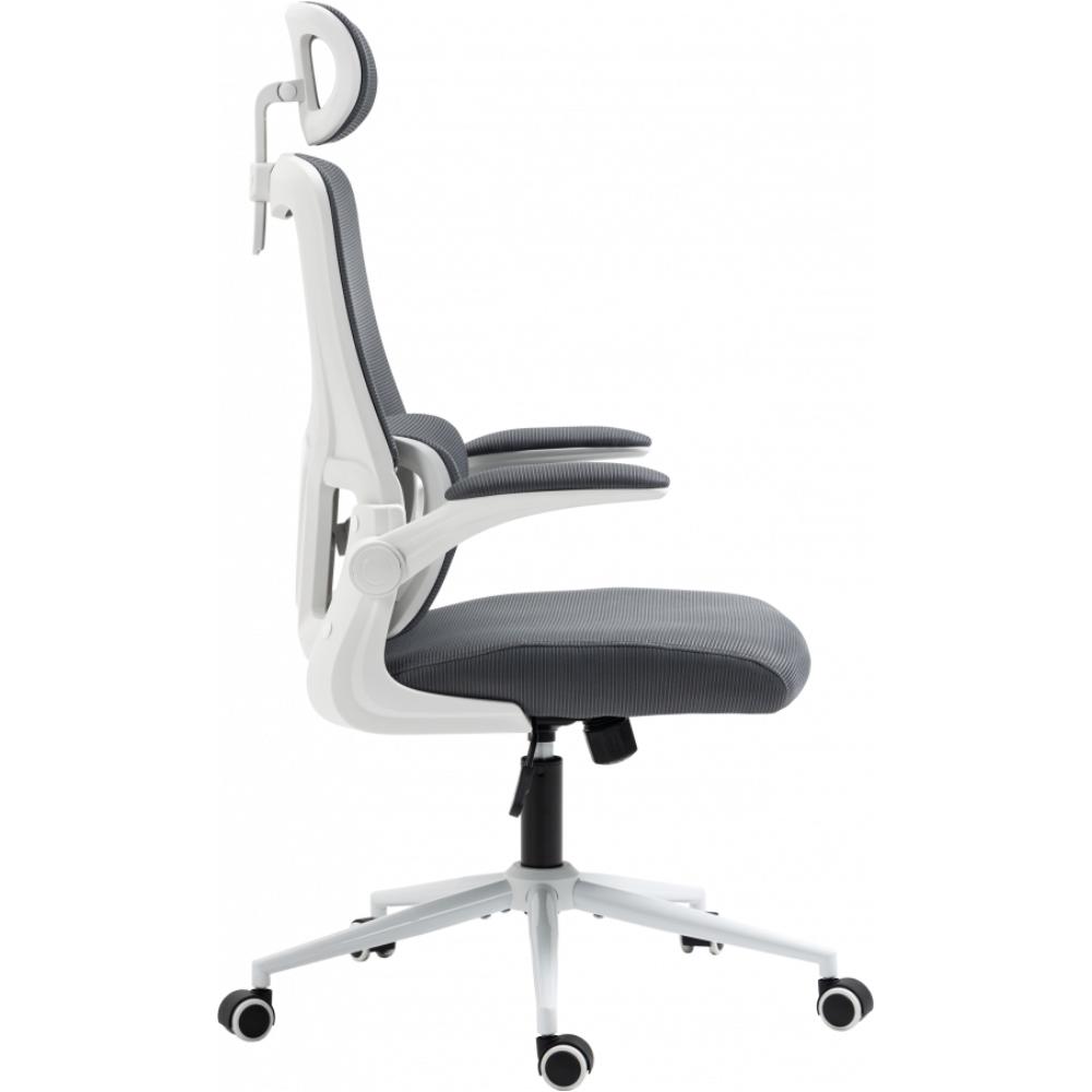 Крісло GT RACER X-5728 White/Gray Матеріал корпусу дерево