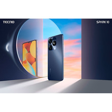 Смартфон TECNO Spark 10 (KI5Q) 8/128 Gb Dual Sim Meta Black