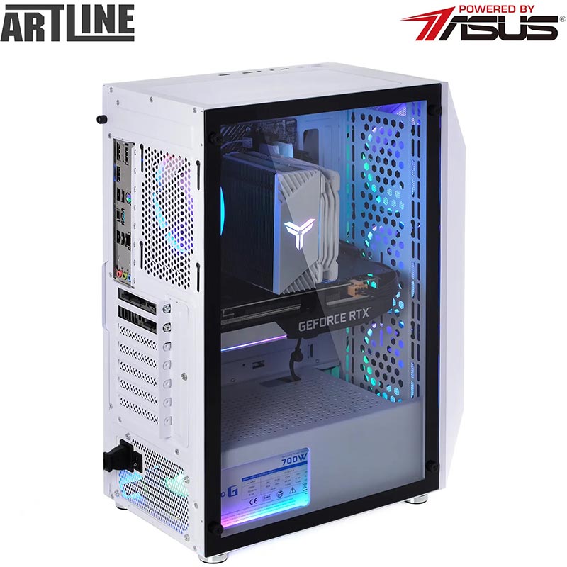 Изображение Компьютер ARTLINE Gaming X55WHITE (X55WHITEv49)