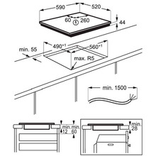 Варочная поверхность ELECTROLUX CIV644