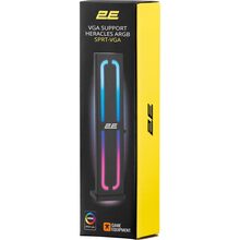 Держатель кабеля 2E GAMING VGA Heracles ARGB SPRT-VGA Black