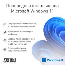 Компьютер ARTLINE Gaming X99WHITE Windows 11 Home (X99WHITEv06Win)