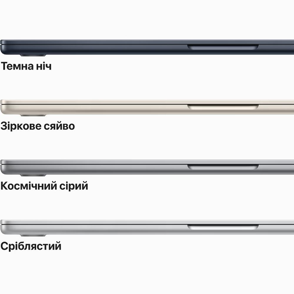 Зображення Ноутбук APPLE MacBook Air M2 15" 256GB Space Grey (MQKP3UA/A)