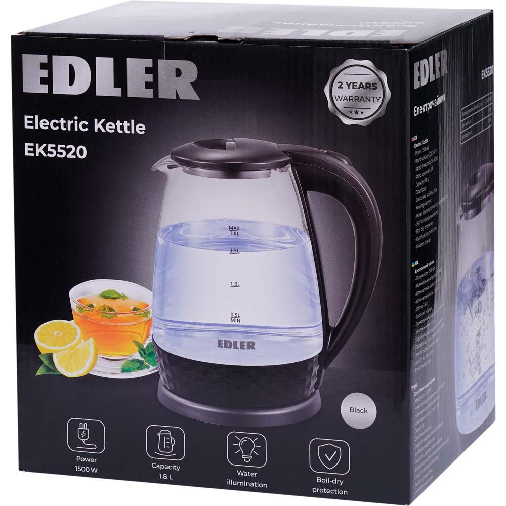 Изображение Электрочайник EDLER EK5520