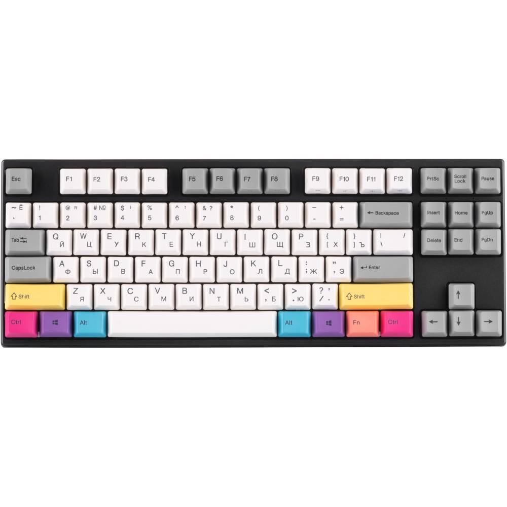 Клавіатура VARMILO VEM87 CMYK EC V2 Rose Black (A33A024B0A3A17A007)