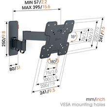 Кронштейн Vogels TVM 1243 Black (1812430)