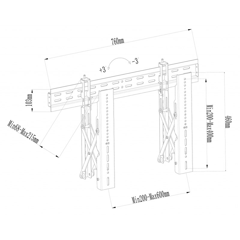 Изображение Кронштейн CHARMOUNT WMX-64