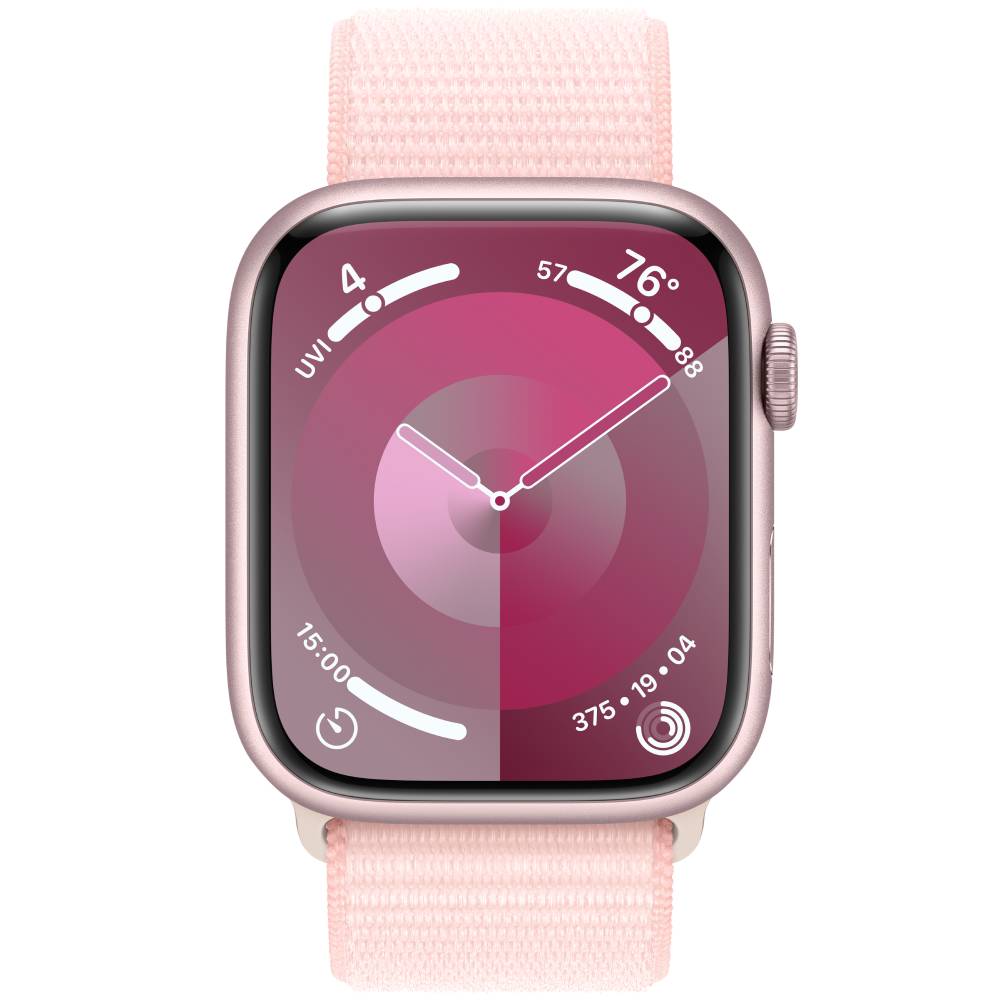 Смарт-часы APPLE Watch Series 9 GPS 41mm Pink Alum Light Pink Sp/Loop (MR953QP/A) Функциональность для взрослых