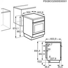 Плита комбінована ELECTROLUX LKK560205W